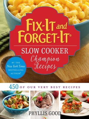 cover image of Fix-It and Forget-It: Slow Cooker Champion Recipes